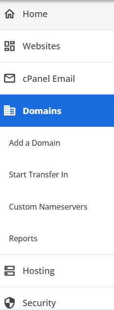 Domain transfer